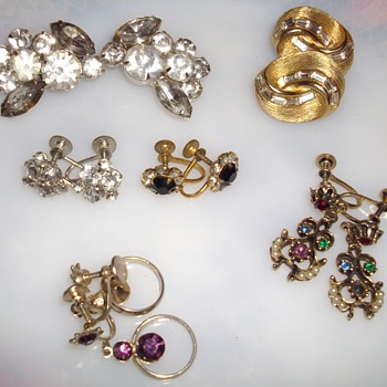 New earring finds.