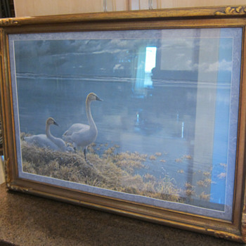 Robert Bateman  -  Wide Horizons Tundra Swans