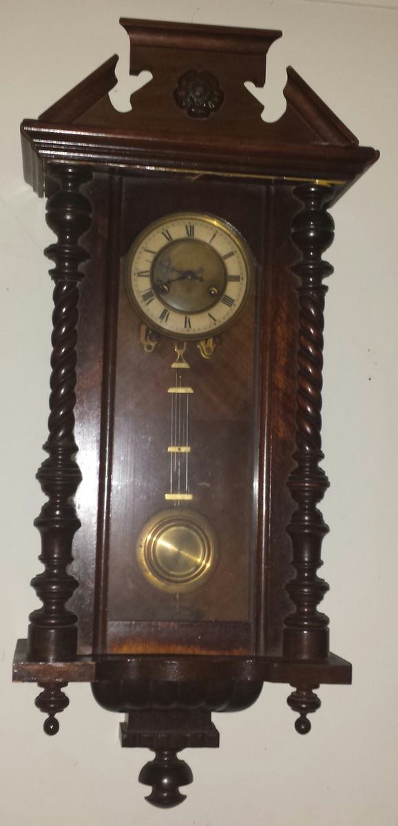 My favorite antique wall clock with pendulum. Collectors Weekly