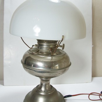 Antique Rayo Kerosene Lamp electrified - Lamps
