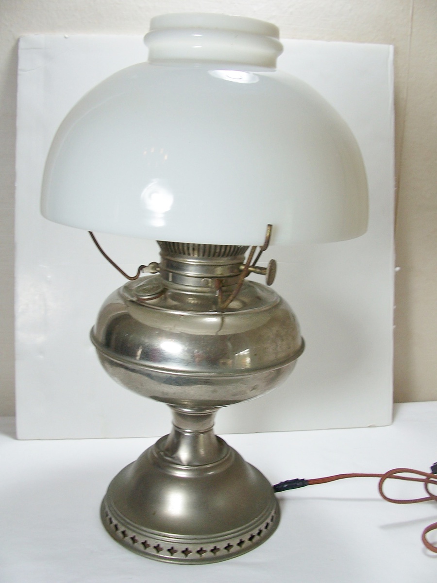 Antique Rayo Kerosene Lamp electrified Collectors Weekly
