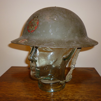 British WWII National Fire Service steel helmet - Military and Wartime