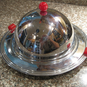 1950's Deco Covered Hors d'oeuvre' Server - Kitchen