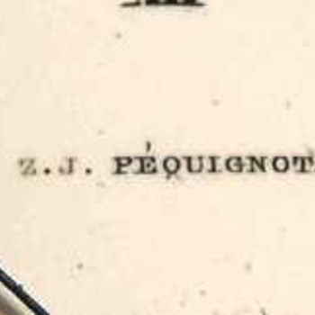 Is watch maker Z. J. Pequignot from Philadelphia rare?