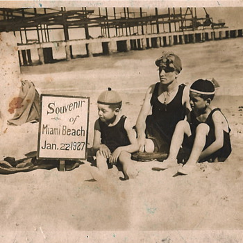 Fun at the Beach, circa 1927 - Photographs