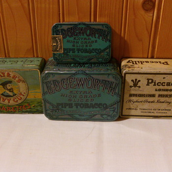 My Favourite Tins - Tobacciana