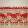 Arkansas Razorback Drinking Glasses