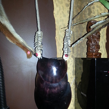 CASSOWARY HORNED TRIBAL NECKLACE - Animals