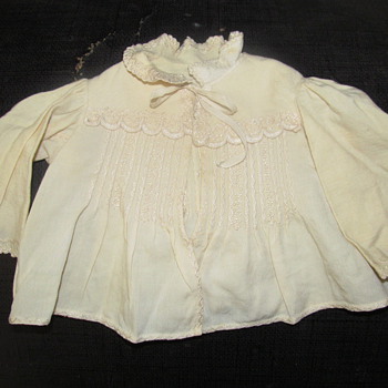 Hand Stitched Vintage Baby Jacket (part 1 of 4 vintage clothes) - Victorian Era