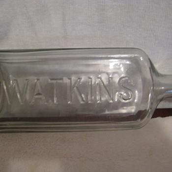 WATKINS Embossed Bottle