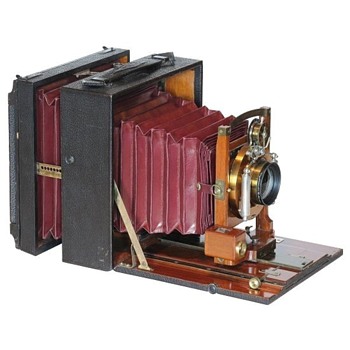 Unknown 1890s American Folding Camera - Cameras