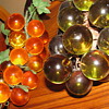 Vintage Green Lucite Grape Cluster
