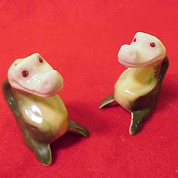 dragon or alligator salt pepper - Kitchen