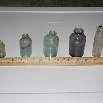 A small portion of my 18th Century medical bottle collection - Bottles