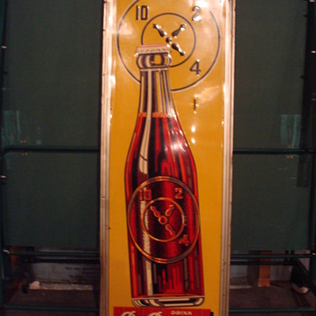 18" x 54" Dr Pepper 10 2 4 Tin Sign
