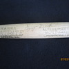 1938 Negro League Hanna Batrite Athens GA Original Dizzy Trout Autograph Altes Lager Club World Amateur Champions Baseball Bat
