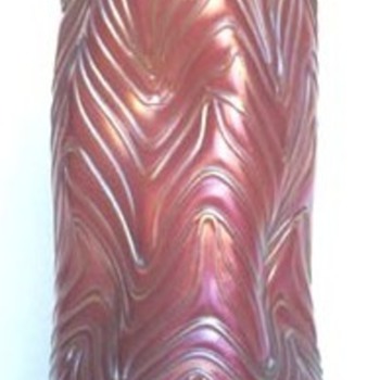 LOETZ FORMOSA VASES AND MATCH-UP CHECH GLASS BUTTONS - Art Glass
