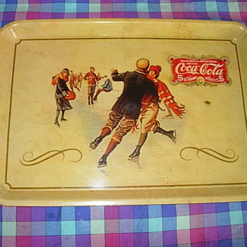 Coca-Cola tray