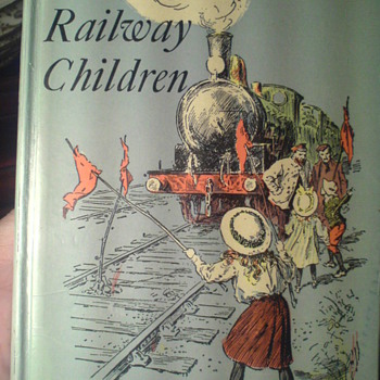The Railway Children,by E. Nesbit, A Puffin Book, one of my favoutite old books.