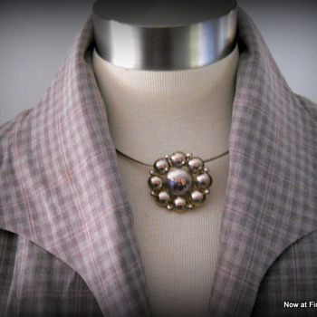 Early Antonio Pineda Silver Brooch - Fine Jewelry
