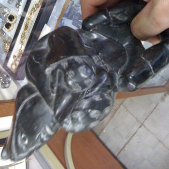 Eskimo Soapstone Carving - Native American