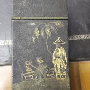 Antique Oriental Jewelry Box 