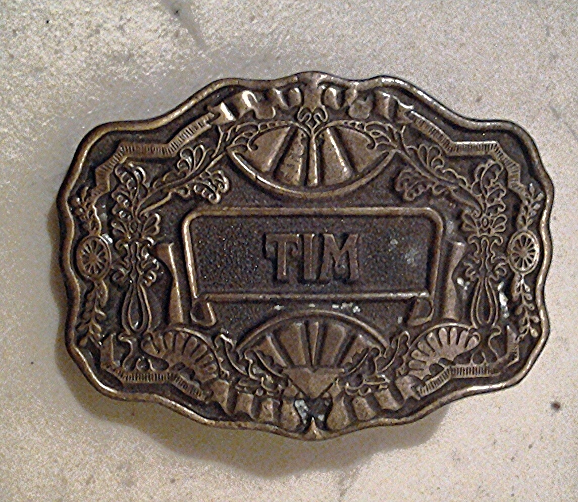 Oden Inc Personalized Western Belt Buckle Collectors Weekly