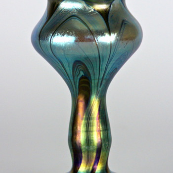 Ultra Rare Signed Loetz Phänomen Genre Art Glass Vase 1902/1903 - Art Glass