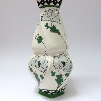 Big Czechoslovakia baroque-jugendstil vase - Art Nouveau