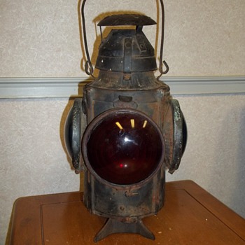 Railroad switch lamp - Railroadiana