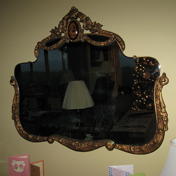 Gilded Gold Mirror - Furniture