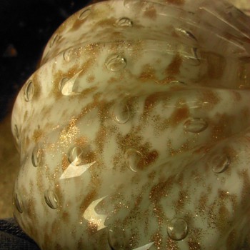 Murano Barovier Toso Controlled bubble glass&Marble lamp - Lamps