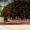 Early Postcard of Peachtree St in Atlanta - then and now...