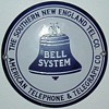 Southern New England Telephone Co. Hubcap Sign
