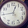 New Haven dial clock (about 17" clock face)