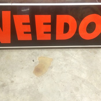 VEEDOL Safety Check porcelain sign - Petroliana