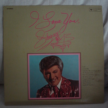 "I LOVE YOU" LIBERACE LP SIGN - Music