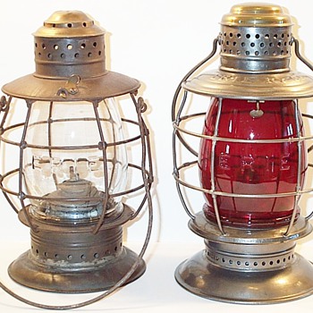 ERIE Railway Co. Railroad Lanterns