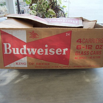 Budweiser box - Breweriana