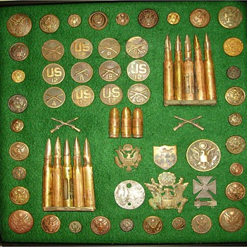 Burn Pit Finds - Old Coast Artillery Fort  - Military and Wartime