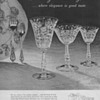 1950 Cambridge Glass Advertisements