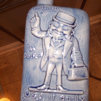 Schafer and Vater Doctor "Drink-O-Meter" Flask