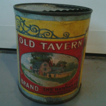 Old Tavern Brand by The Berdan Co. Original Can & Label