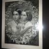 Antique Steel Engraving "The Royal Sisters" c. 1870 [Proof / NOT a print]