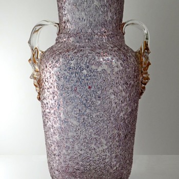 A Beautiful Welz Glass Vase - Art Glass