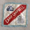 WW2 Camp Campbell, KY souvenir pillow cover  c. 1943
