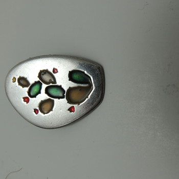 Metal & Enamel Pin/Brooch - MADE IN ISRAEL