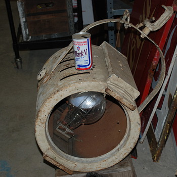 Vintage Kiegl  Bros. Stage Spotlight HUGE!!!!! Broadway!!! - Lamps