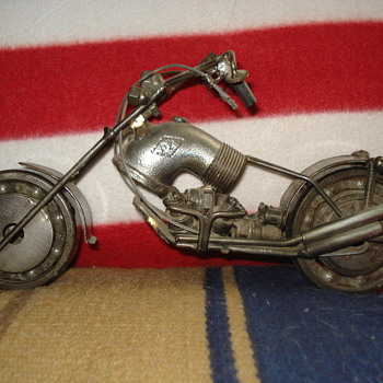 SCRAP METAL MOTORCYCLE