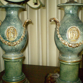 Lamps from Grandparents, Wedgewood? - Lamps